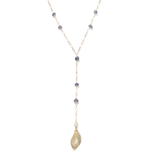 Enchanted Evening Iolite Y-Necklace