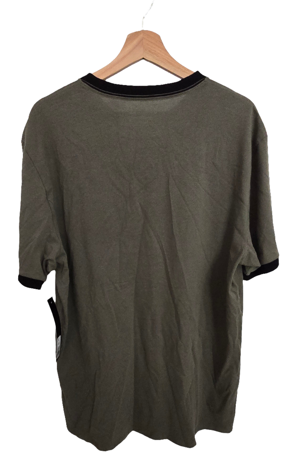 karl lagerfeld paris men’s t-shirt – green/black – xl
