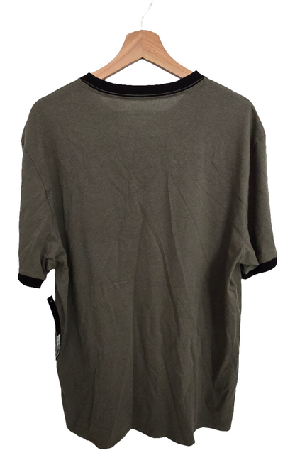 Karl Lagerfeld Paris Men’s T-Shirt – Green/Black – XL