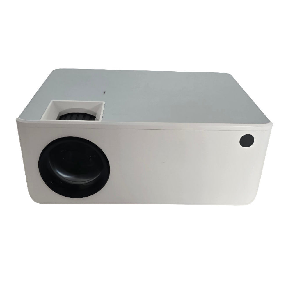 fangor f-506pro home theater projector - with case, remote, and manual