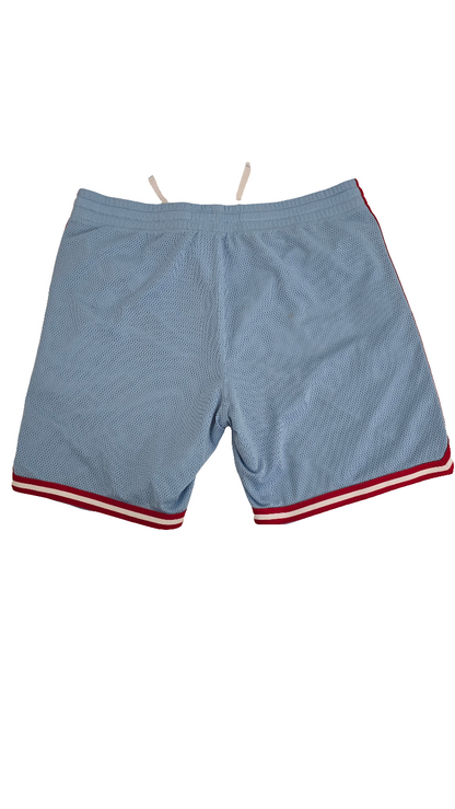 Abercrombie & Fitch Men’s Light Blue Mesh Shorts - Size L