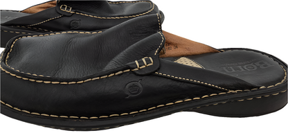 Born Men’s Leather Mules - Black - Size 10 / EU 44