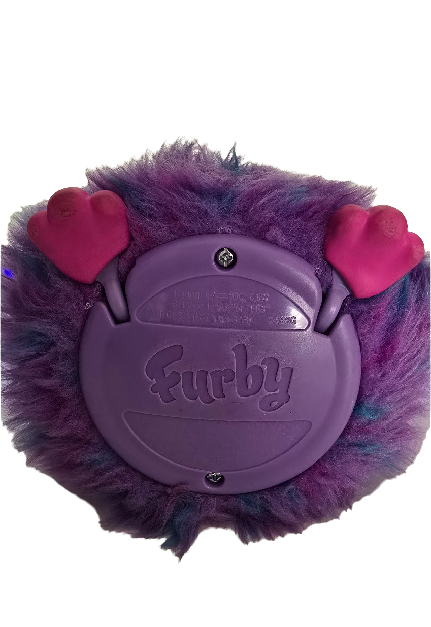furby 2023 hasbro interactive toy – purple and pink