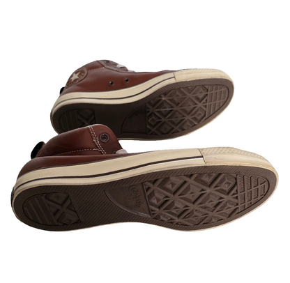 Converse All Star Brown Leather Sneakers – Size US 9 / EU 42.5