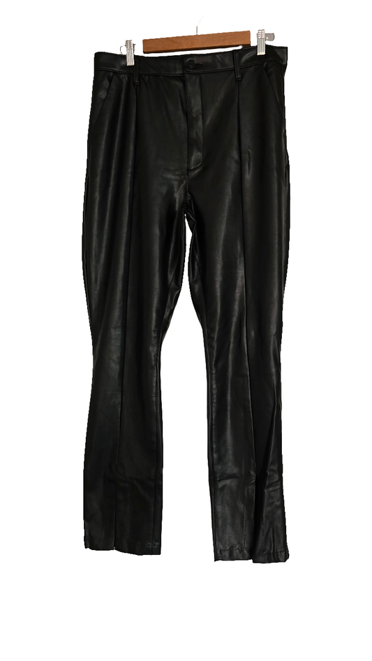 Abercrombie & Fitch The Skinny Ultra High Rise Faux Leather Pants - Size 33 / 16